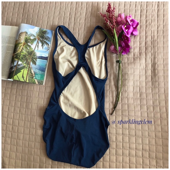 Dolfin Ocean Aqua Shape Sz 34 Swimsuit - Picture 2 of 6